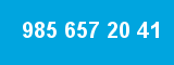 985 657 20 41 985 657 20 41